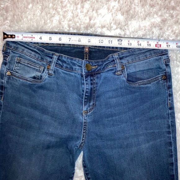 euc KUT from the Kloth STRAIGHT LEG Jeans sz Women's sz 14 - Picture 13 of 16